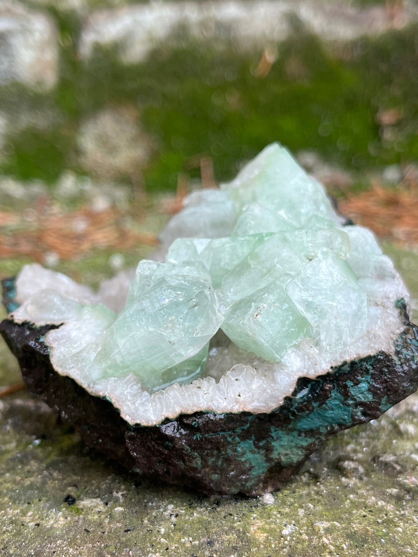 Természetes Zöld Fluorit
