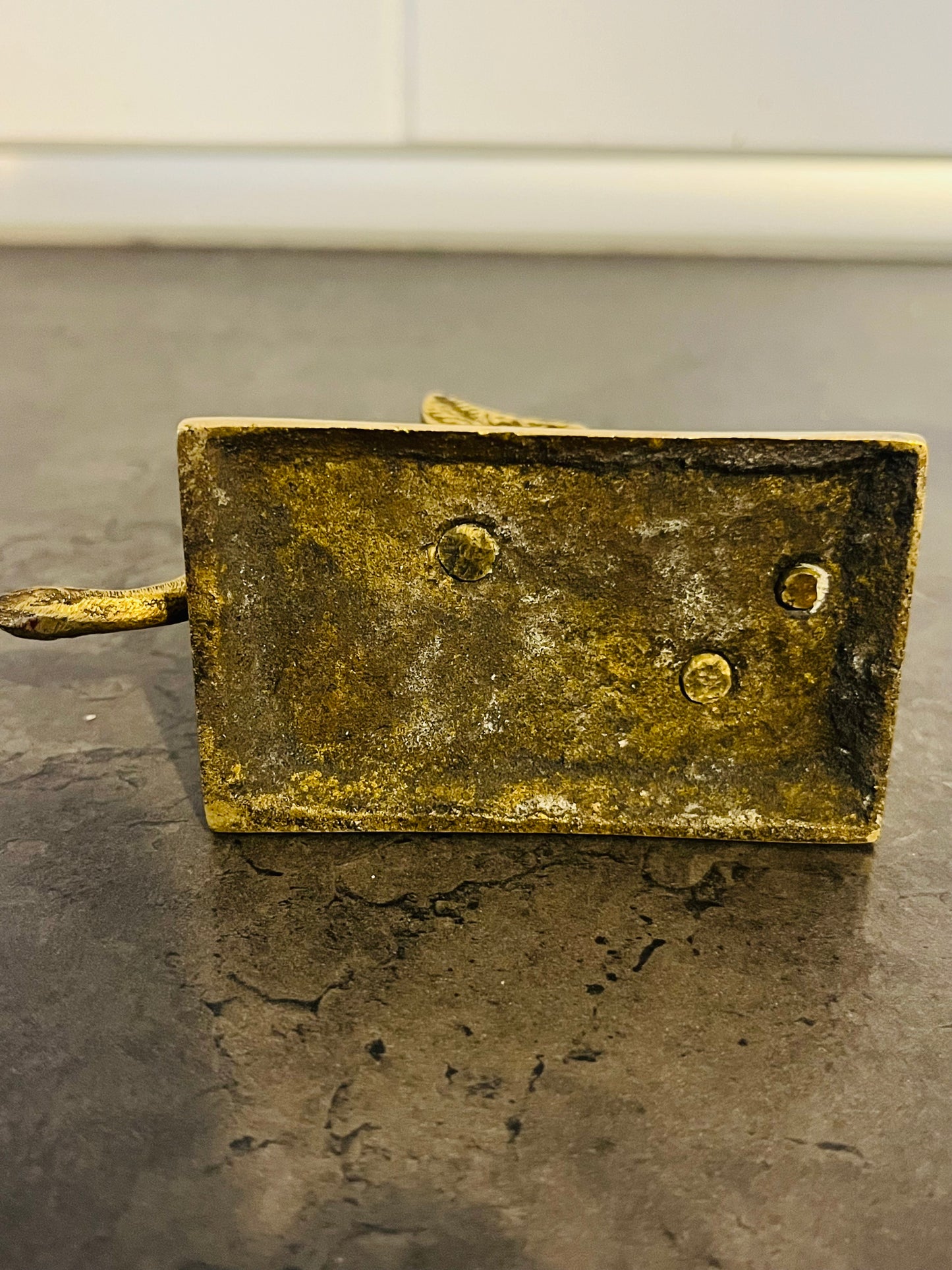 Velencei Szent Márk Antik Réz Szárnyas Oroszlán