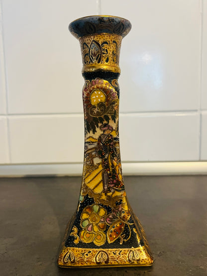 Satsuma-Stílusú Porcelán Váza 20. század Kína
