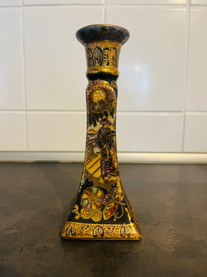 Satsuma-Stílusú Porcelán Váza 20. század Kína